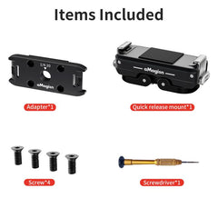 Kit de liberación rápida magnética de metal para GoPro HERO12 Black