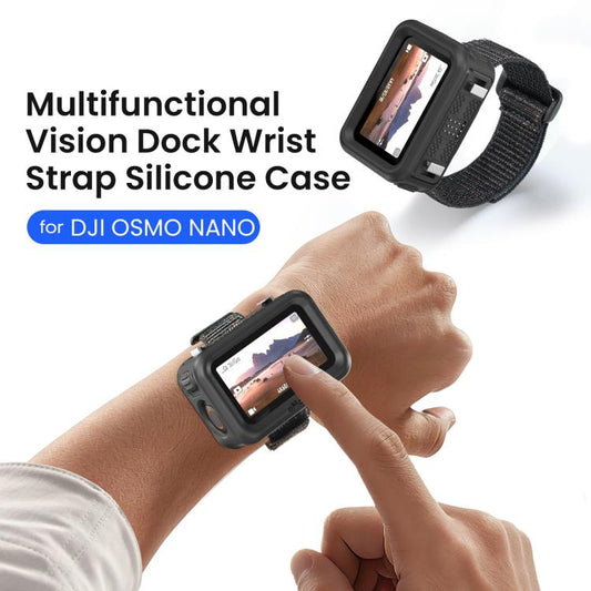 Funda de silicona multifuncional para la base de conexión DJI Osmo Nano Vision