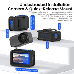 Funda de silicona multifuncional para la base de conexión DJI Osmo Nano Vision