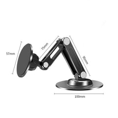 Soporte magnético para teléfono P74 de aleación de aluminio con elevación de tres ejes