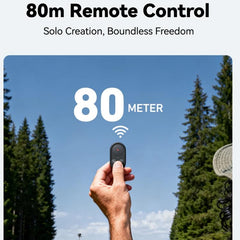 Trípode con palo selfie y control remoto Bluetooth de TELESIN