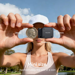 Clip pivotante magnético TELESIN para la cámara Insta360 Go Ultra.