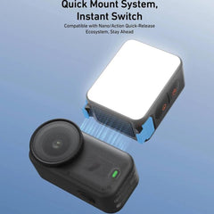 Para DJI Action 6 / Nano Magnetic Quick Release Fill Light