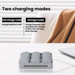 Para el concentrador de cargador de baterías triple DJI Neo 2 YX