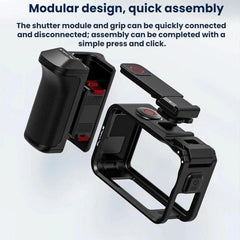 Kit de mango con marco protector Flymile para DJI Osmo Action 6