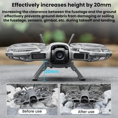 Tren de aterrizaje protector plegable para dron DJI Neo 2 BRDRC