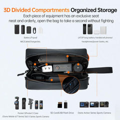 Bolso bandolera para cámara de acción DJI Os...