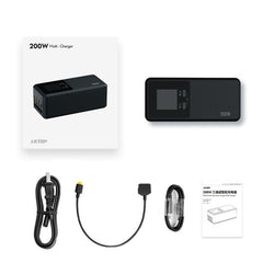 Cargador de 3 canales LKTOP UC342 de 200 W p...