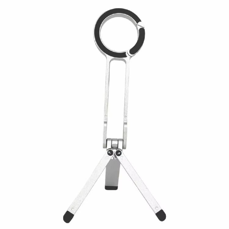 Soporte magnético para teléfono con mosquetón y trípode portátil para fotografía