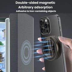 Soporte magnético doble multifunción plegable para teléfono de metal
