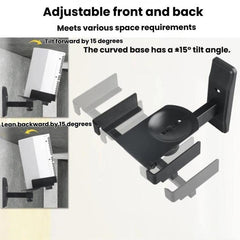 Soporte de pared con ángulo ajustable para a...