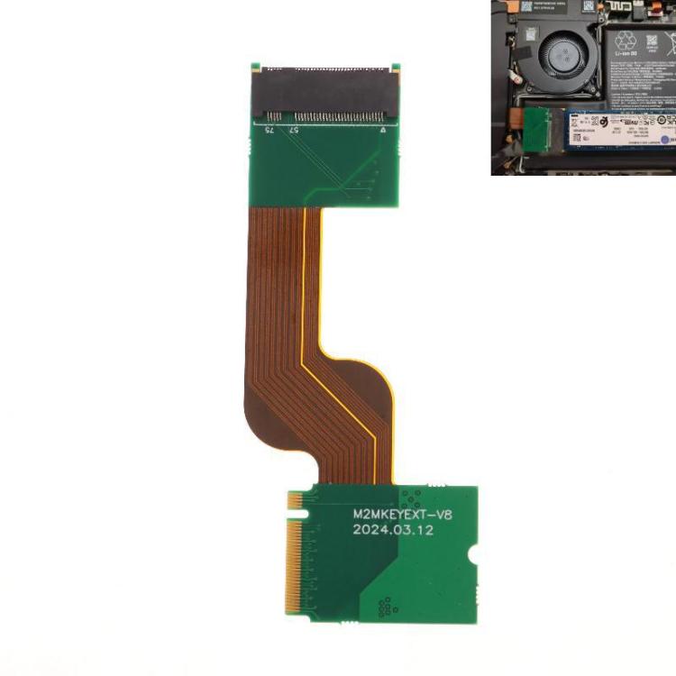 Cable plano flexible para adaptador SSD OLED de Steam Deck