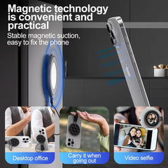 Soporte magnético con ventosa para teléfono móvil