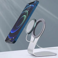 Soporte para teléfono con cargador inalámbrico magnético