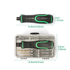 Juego de destornilladores eléctricos BAKU 41...