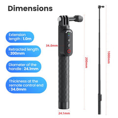 Palo selfie AMagisn con control remoto para ...