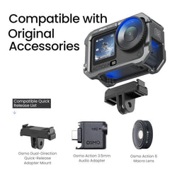 Para DJI OSMO Action 6 aMagisn, jaula metáli...