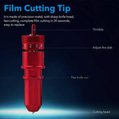 Soporte para cortadora de película TL-568 y accesorios para cuchillas de corte de película