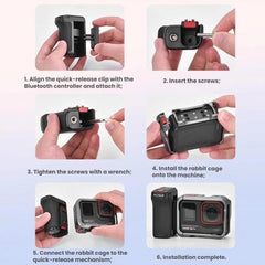 Base de liberación rápida Flymile para DJI Osmo Action 5 Pro / 6