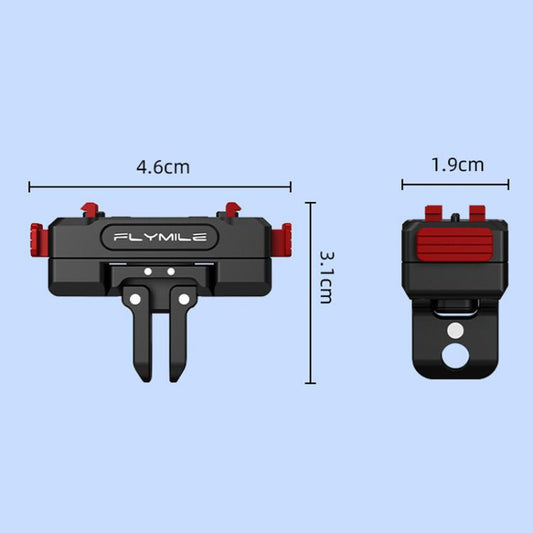 Base giratoria magnética Flymile para Insta360 Ace Pro 2 / X5