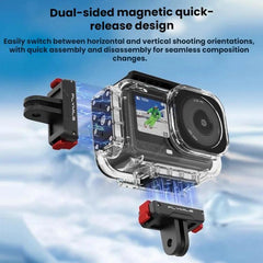 Funda magnética impermeable Flymile de 60 m para DJI Osmo Action 6