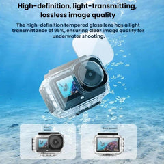 Funda magnética impermeable Flymile de 60 m para DJI Osmo Action 6
