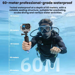 Funda magnética impermeable Flymile de 60 m para DJI Osmo Action 6