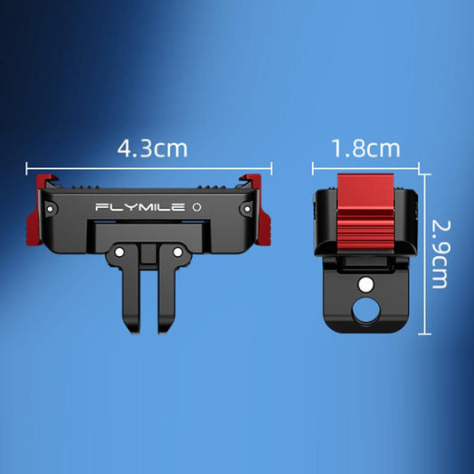 Base de expansión giratoria de liberación rápida para DJI Osmo Action 6