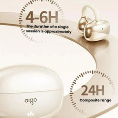 Auriculares inalámbricos Bluetooth de conducción ósea aigo CJ195
