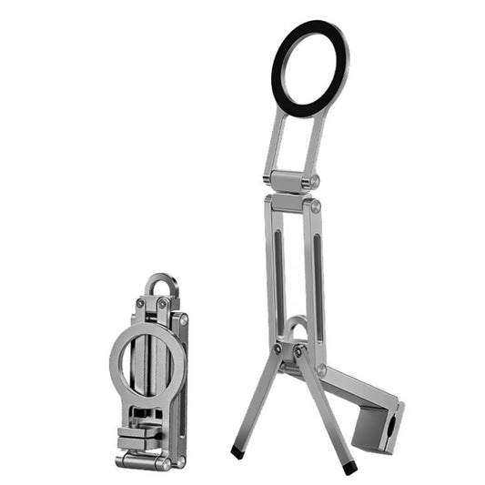 Soporte magnético de escritorio ultrafino y plegable para teléfono
