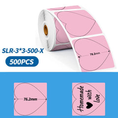 Etiquetas térmicas Phomemo de 3 pulgadas, 50...