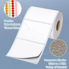 Etiquetas térmicas Phomemo de 4x3 pulgadas, ...