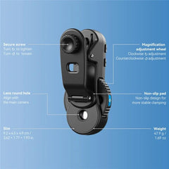 Microscopio para teléfono APEXEL TriScope 40...
