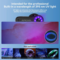 Microscopio para teléfono APEXEL TriScope 40...