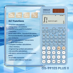 Calculadora científica con 417 funciones
