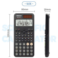 Calculadora científica OSALO OS-82ES PLUS II...