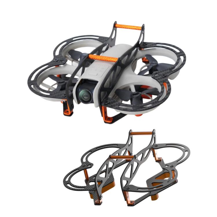 Para DJI Neo, armadura anticolisión de fibra de carbono completa