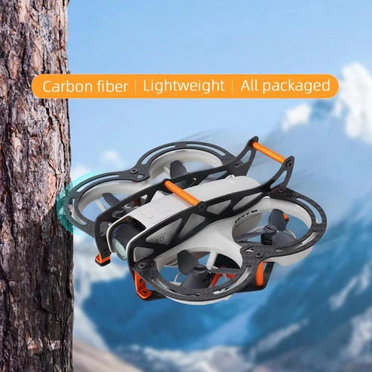 Para DJI Neo, armadura anticolisión de fibra de carbono completa
