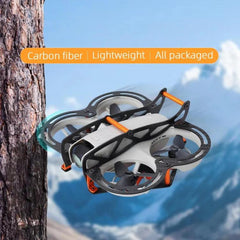 Para DJI Neo, armadura anticolisión de fibra de carbono completa
