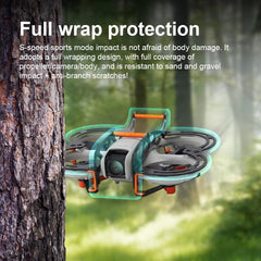 Para DJI Neo, armadura anticolisión de fibra de carbono completa