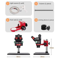 Con microscopio modelo base 0.5X Herramienta...
