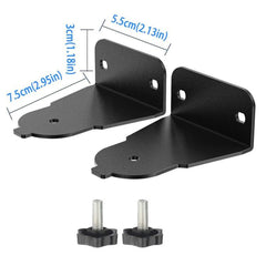 JJ-8007-B-0 2 piezas Soporte de pared para b...