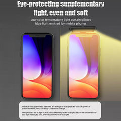 Lámpara magnética de protección ocular para lectura nocturna con teléfono móvil