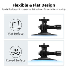 Soporte para casco Flymile para DJI Osmo Poc...