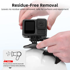 Soporte para casco Flymile para DJI Osmo Poc...