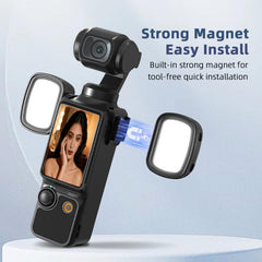 Luz de relleno magnética portátil Flymile para DJI Pocket 3