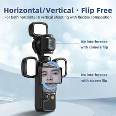 Luz de relleno magnética portátil Flymile para DJI Pocket 3