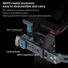 Empuñadura para DJI RS 4 Mini/RS 4 Pro/RS 4