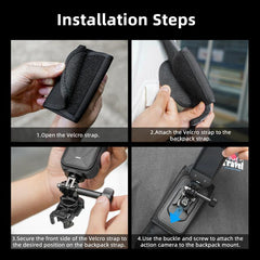 Clip de sujeción para la correa de hombro de la mochila DJI/GoPro