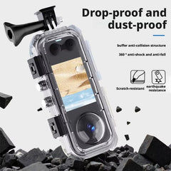 Carcasa sumergible invisible Insta360 X5 de ...